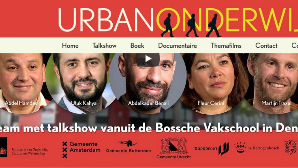 afbeelding bij video derde Talkshow Urban Onderwijs Bossche Vakschool november 2020