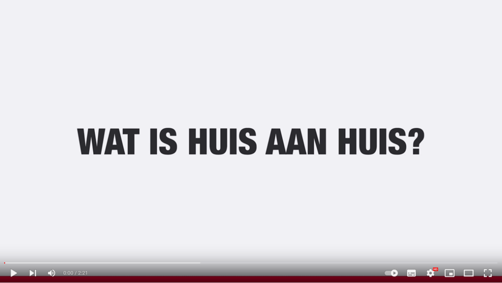 Screenshot van video 'wat is huis aan huis'?