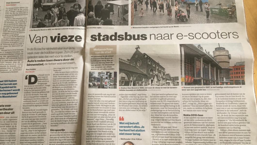 Krantenartikel in het Brabants Dagblad