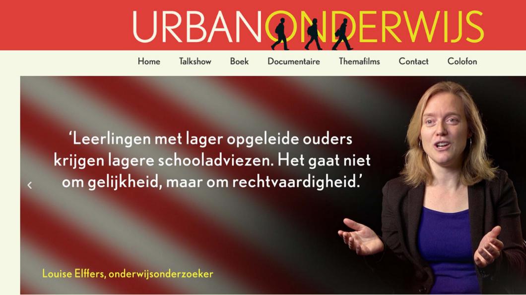 afbeelding website Urban Onderwijs