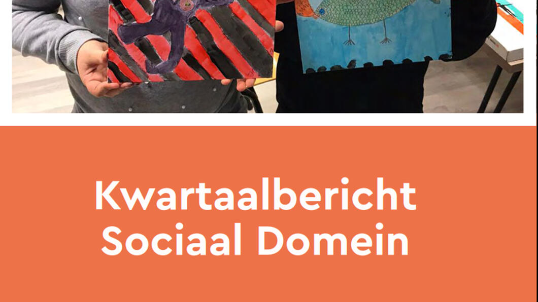 de kop van het (digitale) Kwartaalbericht Sociaal Domein