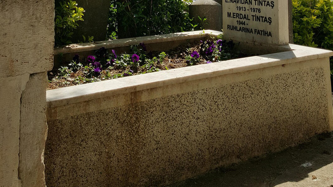 graf op een islamische begraafplaats
