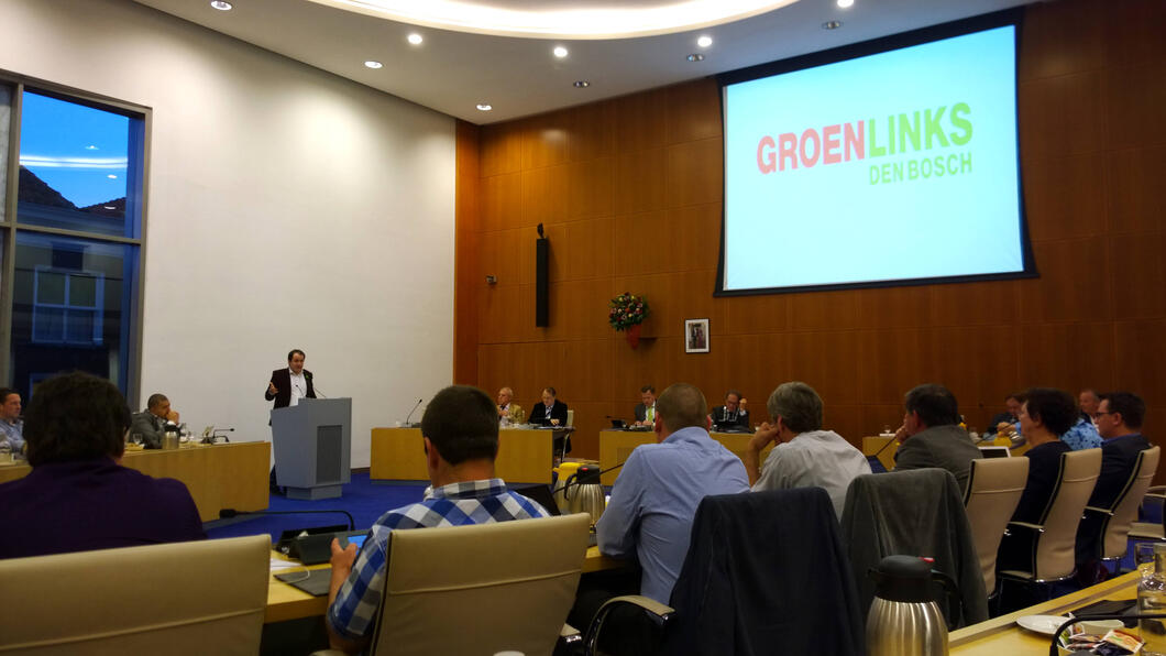GroenLinks presenteert het virtuele puthuis GroenLinks presenteert het virtuele puthuis