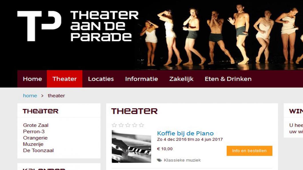 website theater aan de parade website theater aan de parade