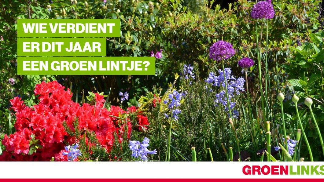 wie verdient er een groen lintje? wie verdient er een groen lintje?