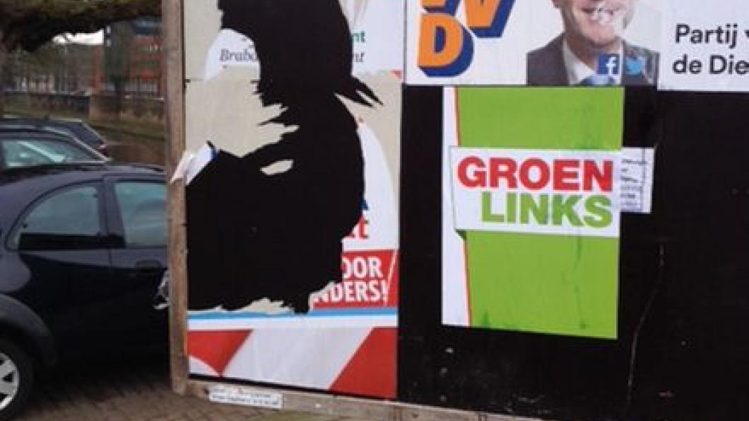 Behoort verkiezingsborden plakken straks tot het verleden? Behoort verkiezingsborden plakken straks tot het verleden?