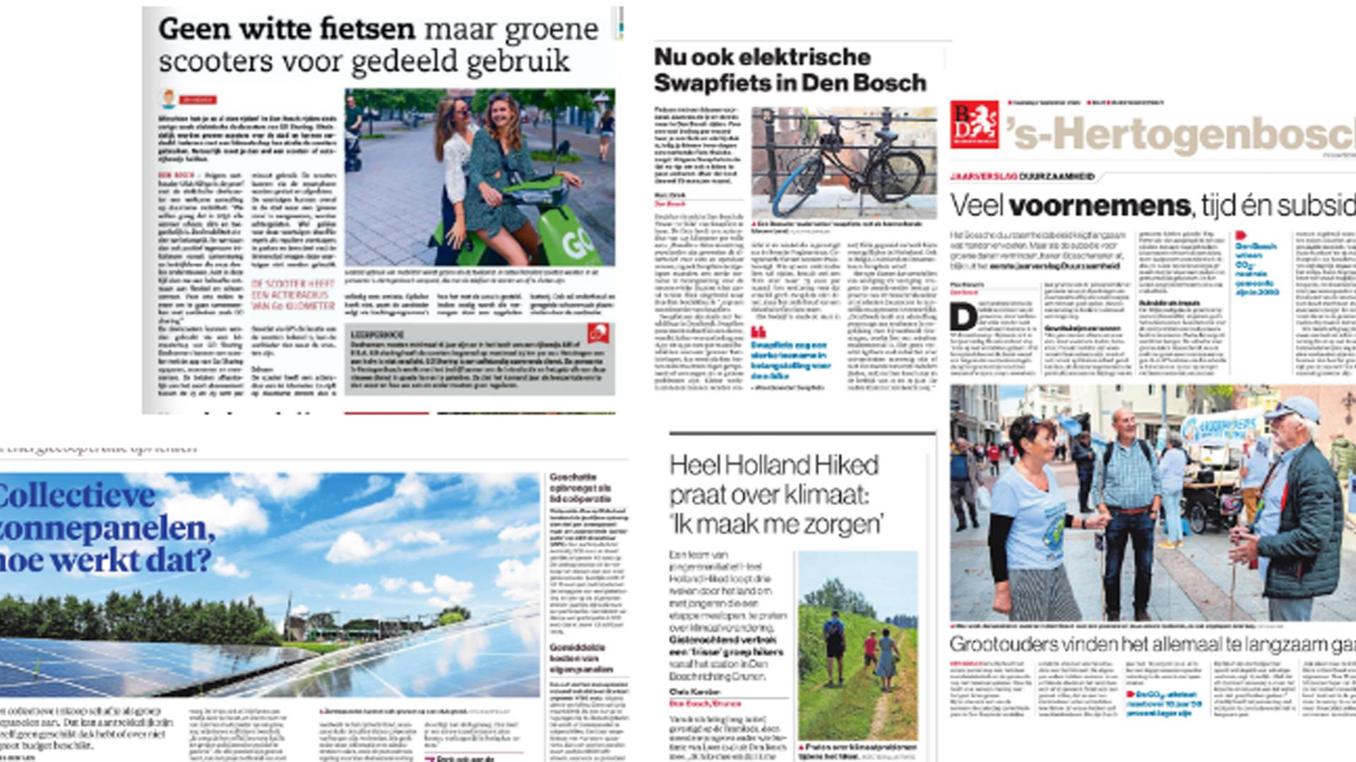 pagina van het voortgangsbericht Duurzaam 's-Hertogenbosch