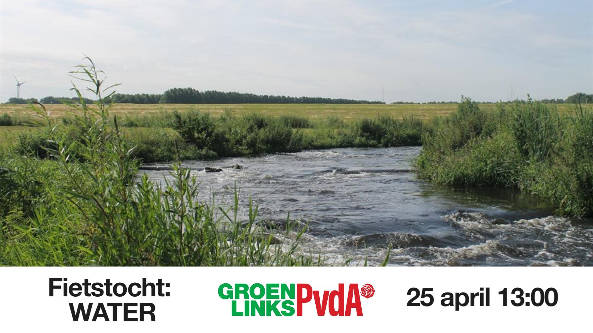 Fietstocht water