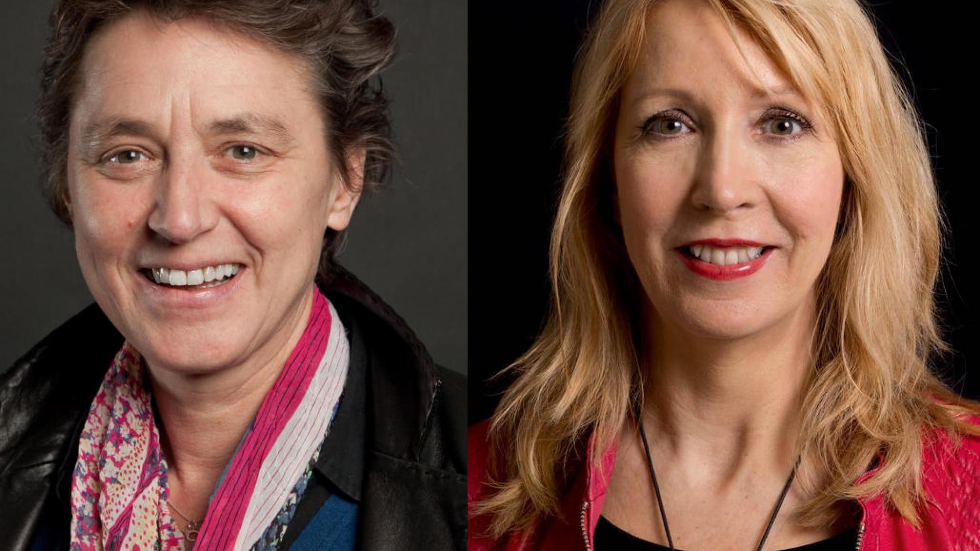 Patricia Brunklaus en Liesbeth van Tongeren zijn te gast top het Groene Regio Festival