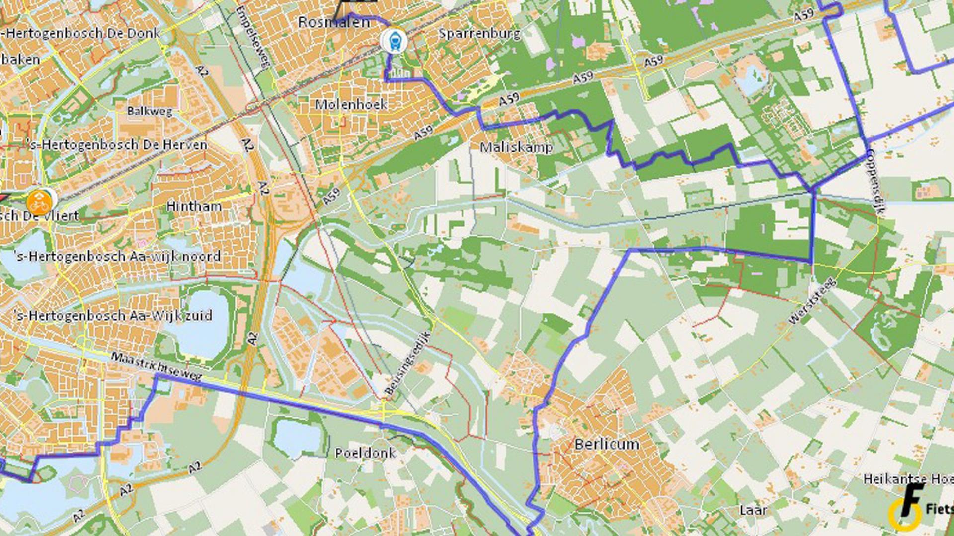 fietsroute nuland vinkel rosmalen augustus 2017.jpg